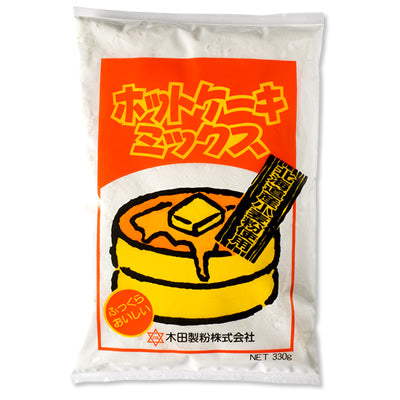 【メール便送料無料】北海道ホットケーキミックス330g×2袋 北海道産小麦100%